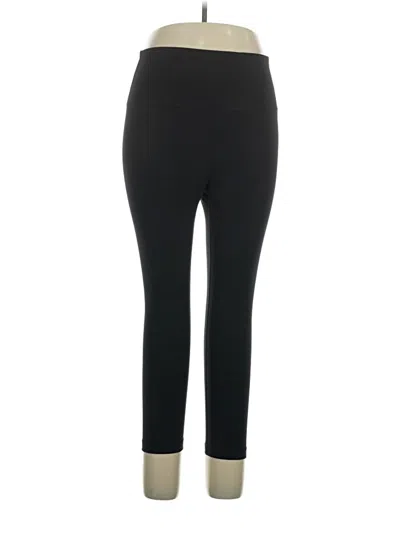 Pre-owned Yogalicious Active Pants In Black