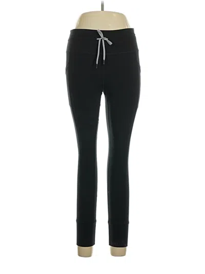 Pre-owned Yogalicious Active Pants In Black