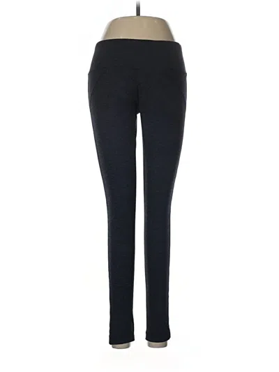 Pre-owned Yogalicious Active Pants In Black