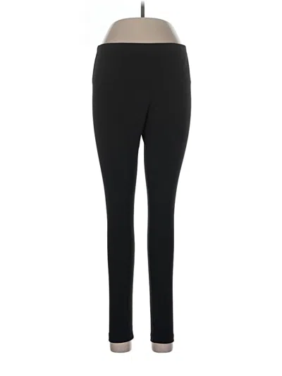 Pre-owned Yogalicious Active Pants In Black