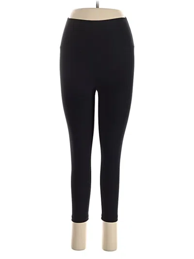 Pre-owned Yogalicious Active Pants In Black