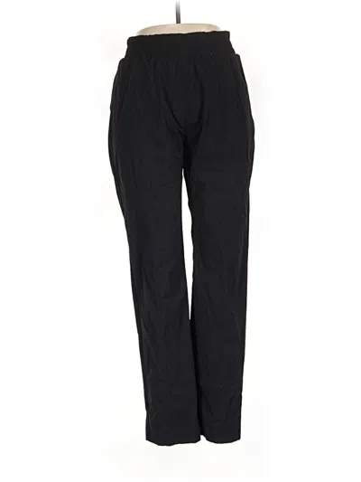Pre-owned Yogalicious Active Pants In Black