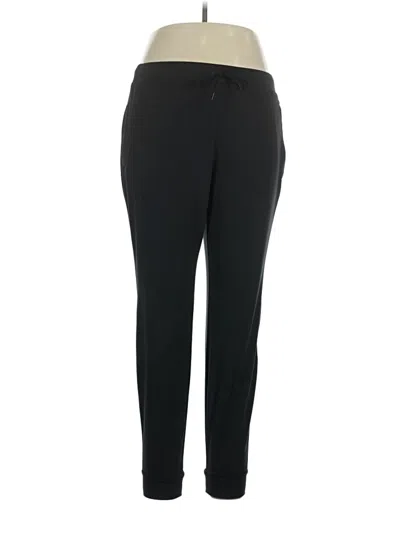 Pre-owned Yogalicious Active Pants In Black