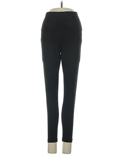 Pre-owned Yogalicious Active Pants In Black