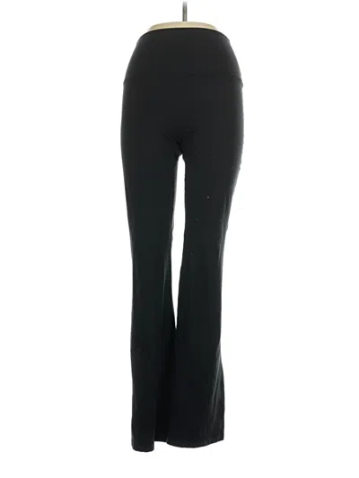 Pre-owned Yogalicious Active Pants In Black