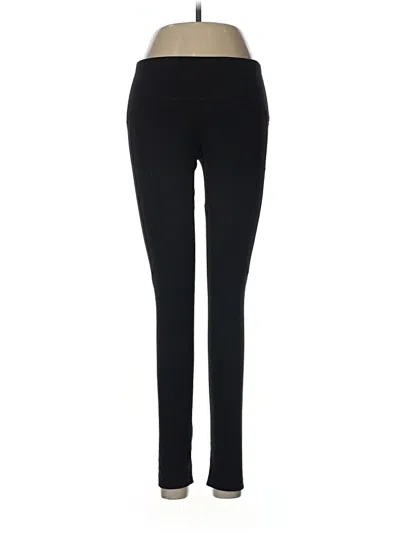 Pre-owned Yogalicious Active Pants In Black