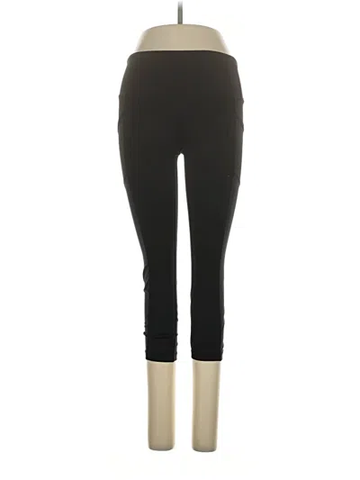 Pre-owned Yogalicious Active Pants In Black