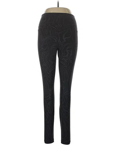 Pre-owned Yogalicious Active Pants In Black