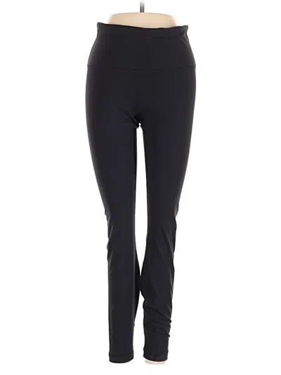 Pre-owned Yogalicious Active Pants In Black