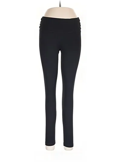 Pre-owned Yogalicious Active Pants In Black