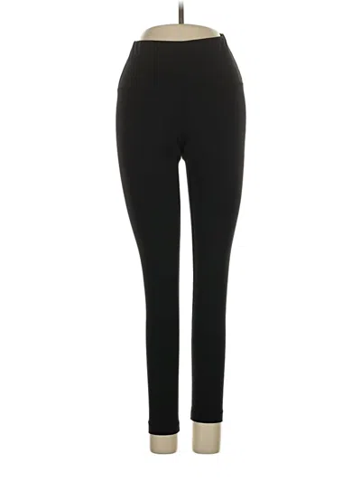 Pre-owned Yogalicious Active Pants In Black