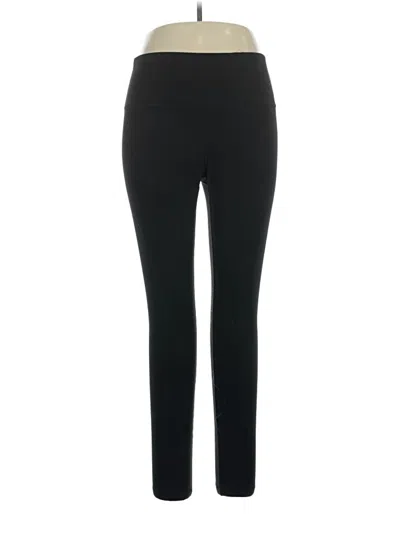 Pre-owned Yogalicious Active Pants In Black