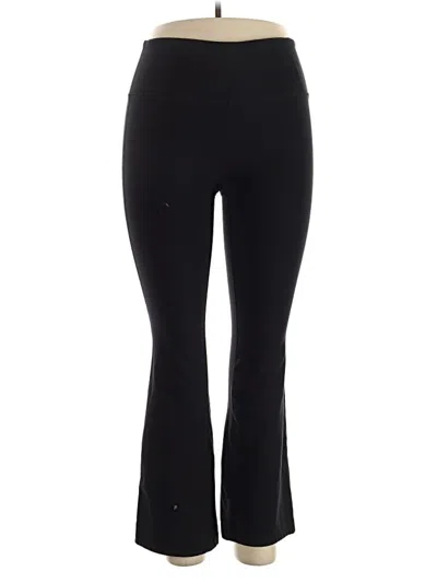 Pre-owned Yogalicious Active Pants In Black