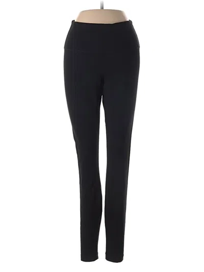 Pre-owned Yogalicious Active Pants In Black