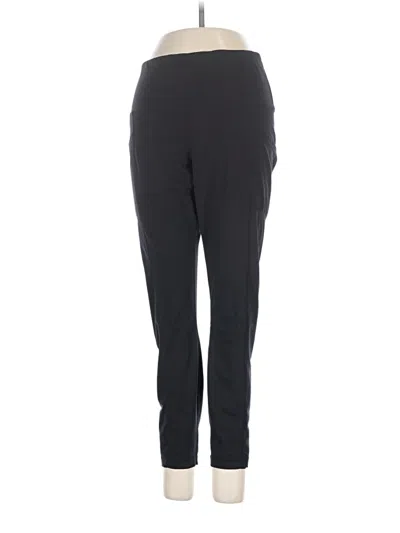 Pre-owned Yogalicious Active Pants In Black