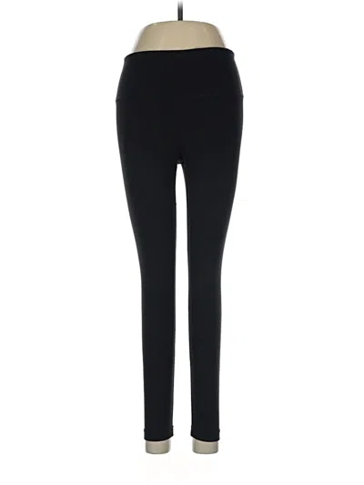 Pre-owned Yogalicious Active Pants In Black