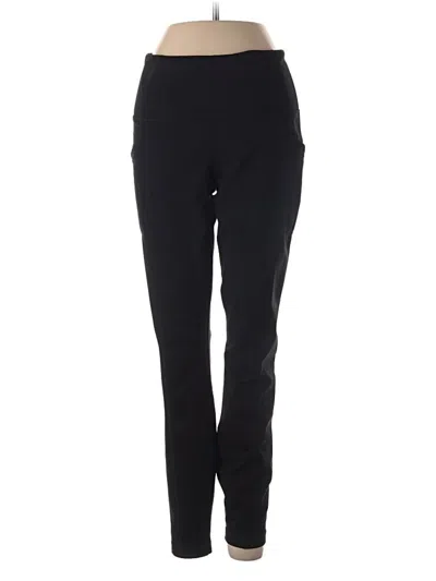 Pre-owned Yogalicious Active Pants In Black