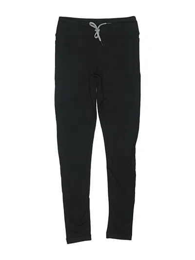 Pre-owned Yogalicious Kids' Active Pants In Black