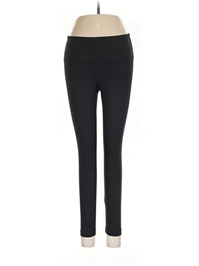 Pre-owned Yogalicious Active Pants In Black