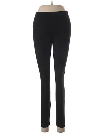 Pre-owned Yogalicious Active Pants In Black