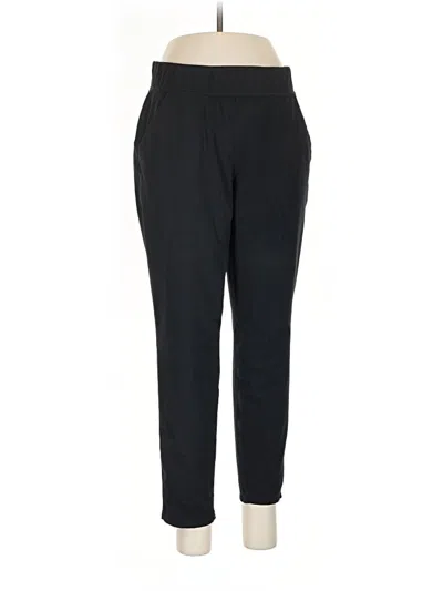Pre-owned Yogalicious Active Pants In Black