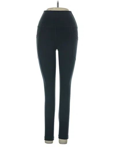 Pre-owned Yogalicious Active Pants In Black