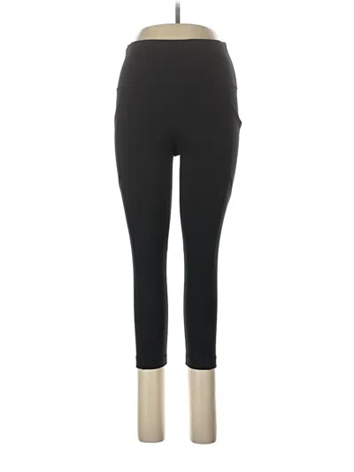 Pre-owned Yogalicious Active Pants In Black