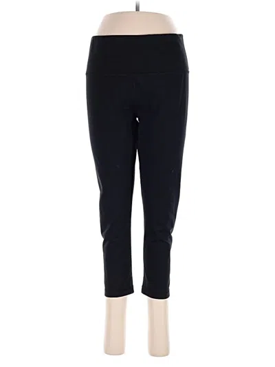 Pre-owned Yogalicious Active Pants In Black