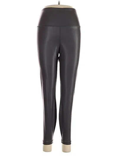 Pre-owned Yogalicious Active Pants In Black