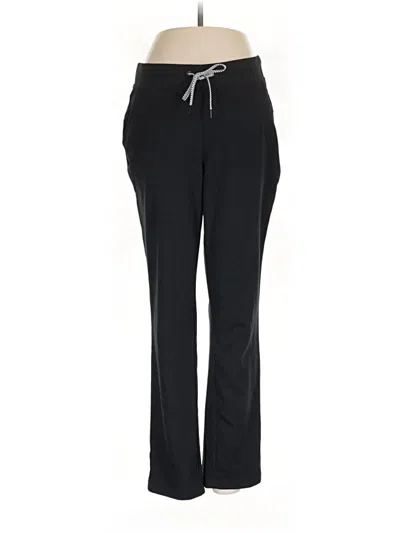 Pre-owned Yogalicious Active Pants In Black