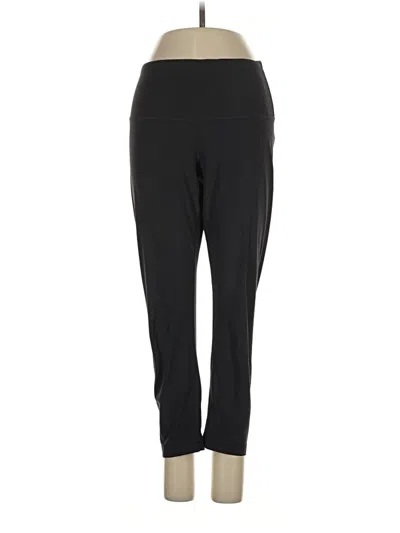 Pre-owned Yogalicious Active Pants In Black