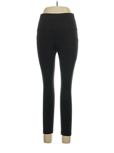 Pre-owned Yogalicious Active Pants In Black