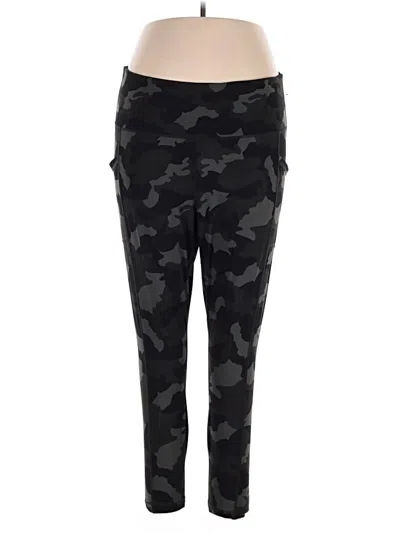 Pre-owned Yogalicious Active Pants In Black