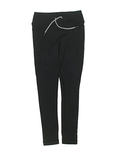 Pre-owned Yogalicious Kids' Active Pants In Black