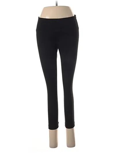 Pre-owned Yogalicious Active Pants In Black