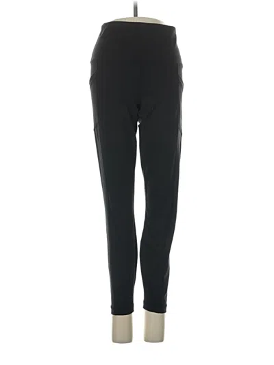 Pre-owned Yogalicious Active Pants In Black