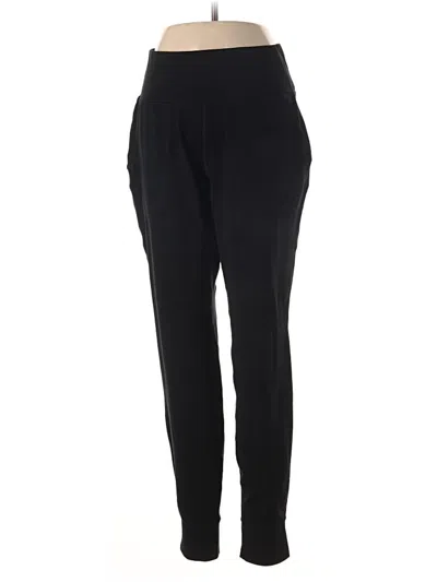 Pre-owned Yogalicious Active Pants In Black