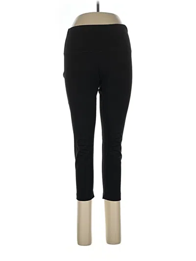 Pre-owned Yogalicious Active Pants In Black