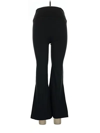 Pre-owned Yogalicious Active Pants In Black