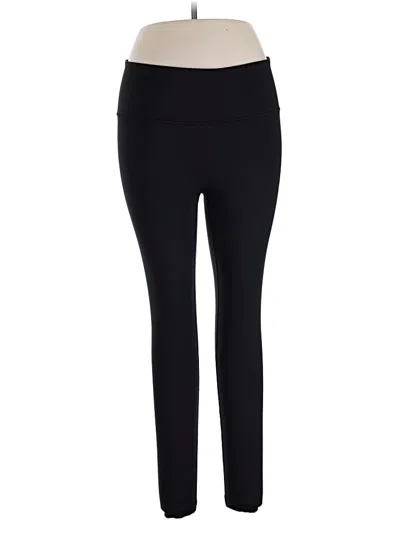Pre-owned Yogalicious Active Pants In Black