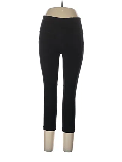 Pre-owned Yogalicious Active Pants In Black