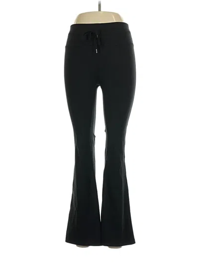 Pre-owned Yogalicious Active Pants In Black