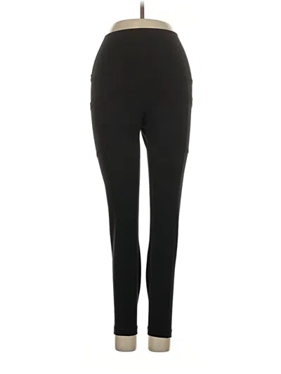 Pre-owned Yogalicious Active Pants In Black