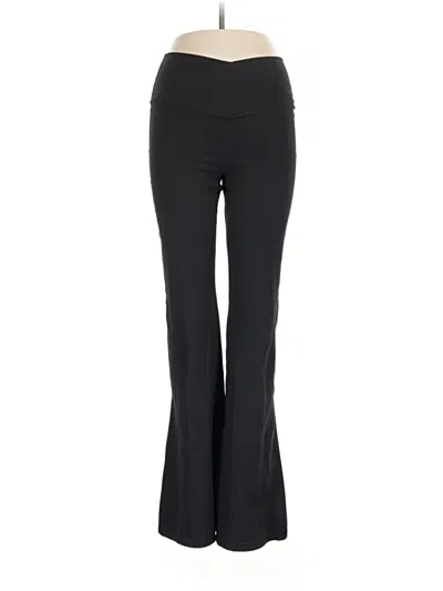 Pre-owned Yogalicious Active Pants In Black