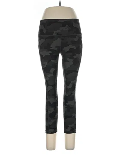 Pre-owned Yogalicious Active Pants In Black
