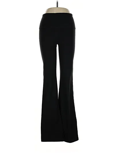 Pre-owned Yogalicious Active Pants In Black