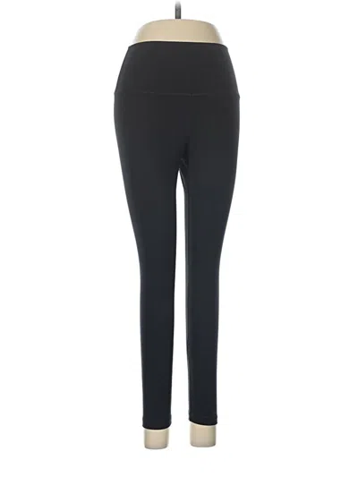 Pre-owned Yogalicious Active Pants In Black