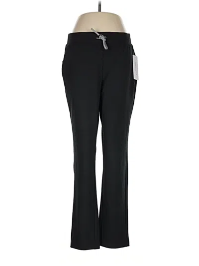 Pre-owned Yogalicious Active Pants In Black