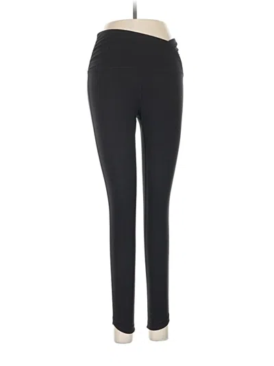 Pre-owned Yogalicious Active Pants In Black