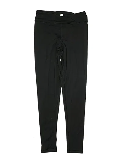 Pre-owned Yogalicious Kids' Active Pants In Black